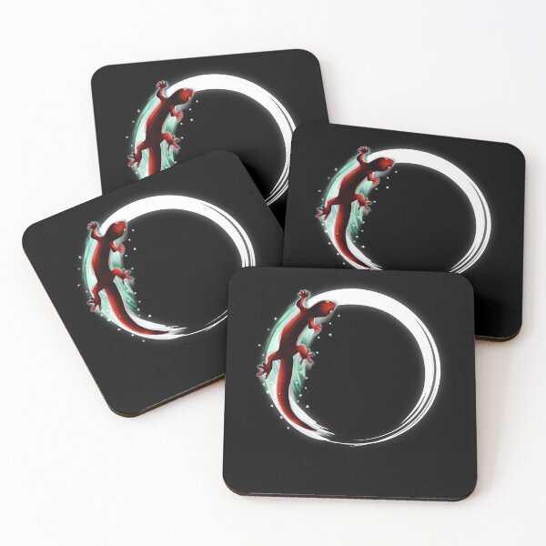 Item preview, Enso Zen Gecko Pattern Get Your Balance designed and sold by BeataY6Art.