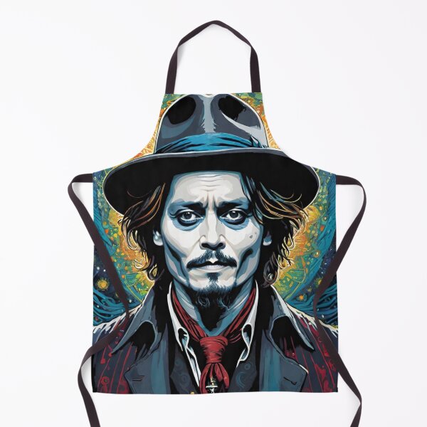 Item preview, johnny depp, fan art, mascot, drawing, art designed and sold by DonnaBlankaArt.