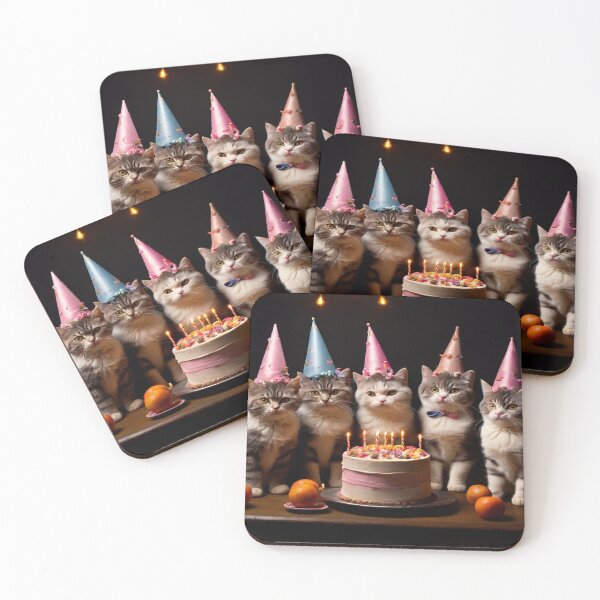 Item preview,  Cats celebrating special occasions designed and sold by Collection de trésors .