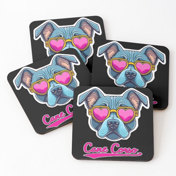 Item preview, Cane Corso in Heart Shaped Sunglasses designed and sold by KellysComColors.