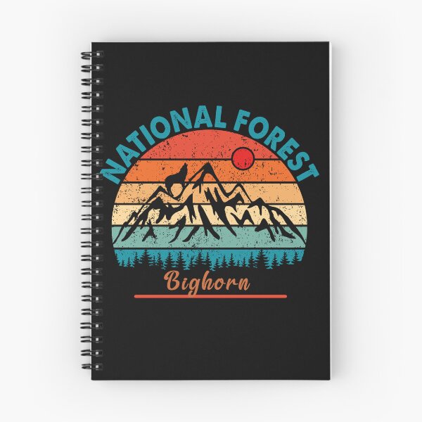 Item preview, Bighorn National Forest designed and sold by graphic-map.