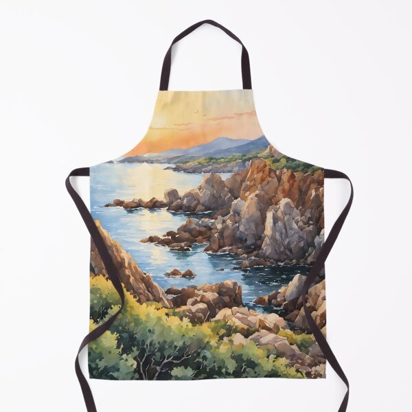 Item preview, Cap de Creus: Watercolor Coastal Catalonia's Rugged Beauty designed and sold by LSVart.