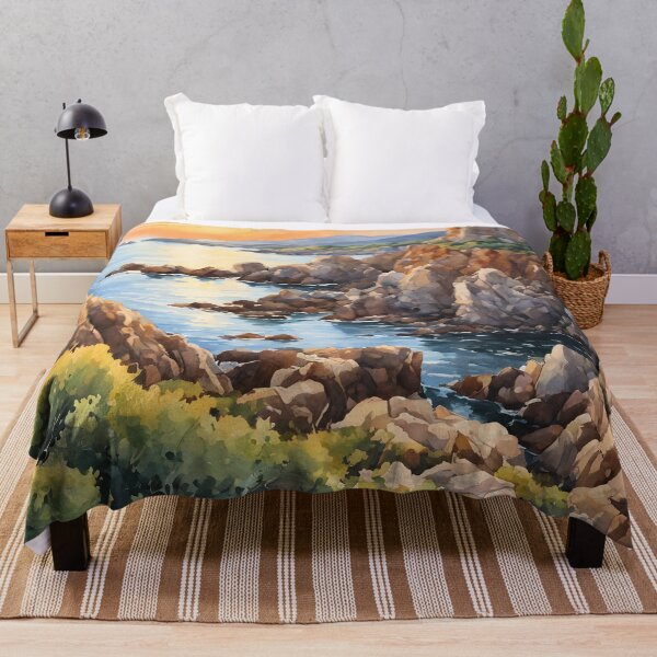 Item preview, Cap de Creus: Watercolor Coastal Catalonia's Rugged Beauty designed and sold by LSVart.
