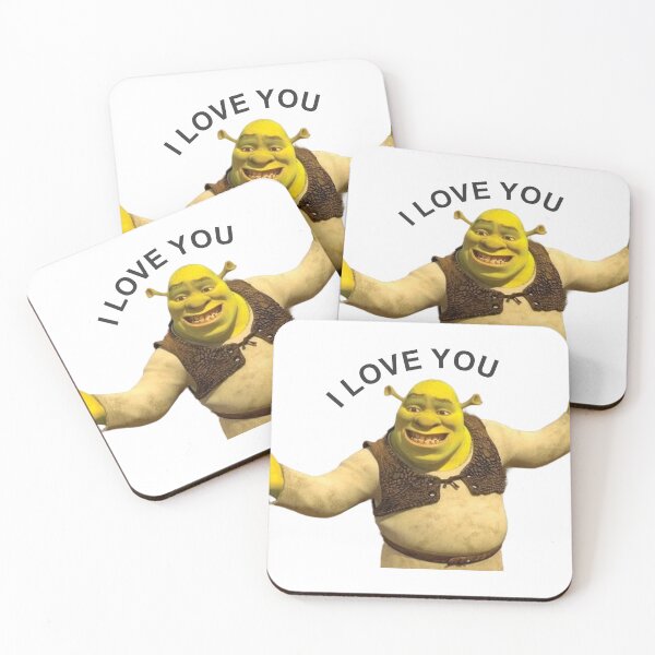 Item preview, Shrek i love u designed and sold by deckur.