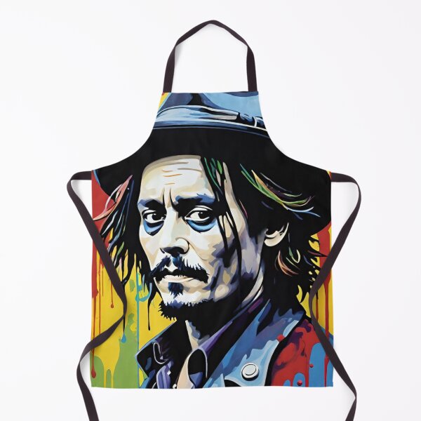 Item preview, johnny depp, fan art, mascot, drawing, art designed and sold by DonnaBlankaArt.
