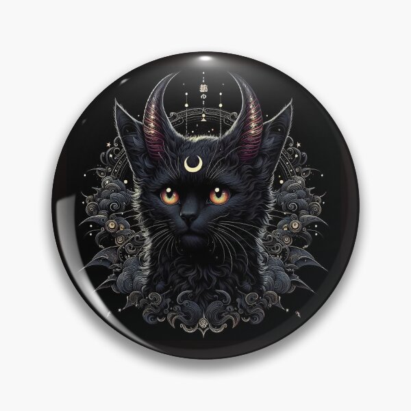 Item preview, Cat with Horns designed and sold by Jurand  Creations.