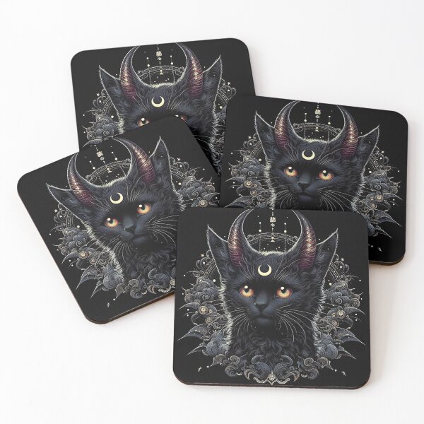 Item preview, Cat with Horns designed and sold by Jurand  Creations.