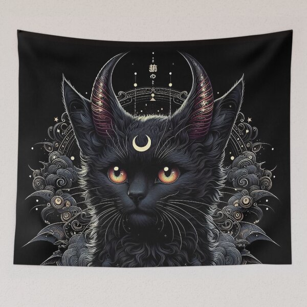 Item preview, Cat with Horns designed and sold by Jurand  Creations.