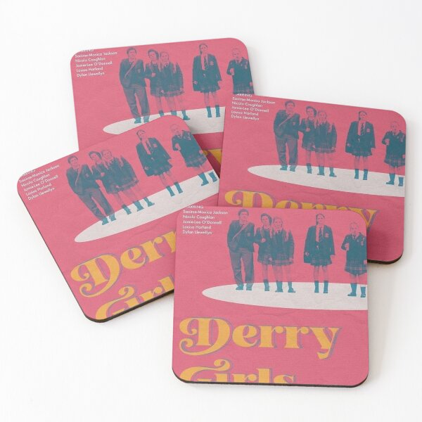 Item preview, Derry Girls Fan Poster designed and sold by Mowgv.