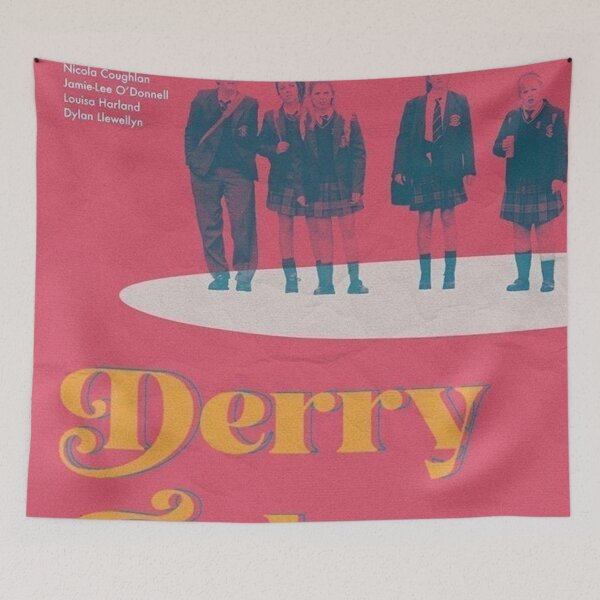Item preview, Derry Girls Fan Poster designed and sold by Mowgv.