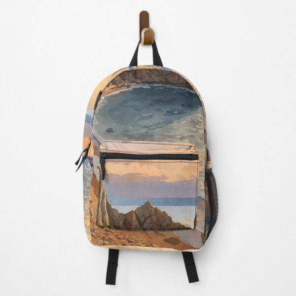 Item preview, Durdle Door: Watercolor Sunset over Jurassic Coast designed and sold by LSVart.