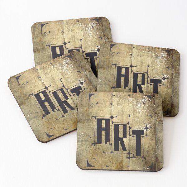 Item preview, Drawing Letters Typography Arts Aged Paper designed and sold by Carré Comme Orange.