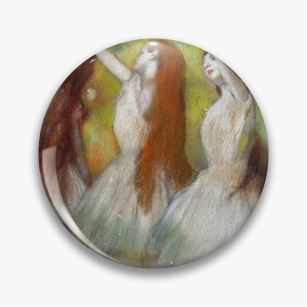 Item preview, Dancers in Green Ballet Dancer Ballerinas Edgar Degas painting designed and sold by ArtUnova.