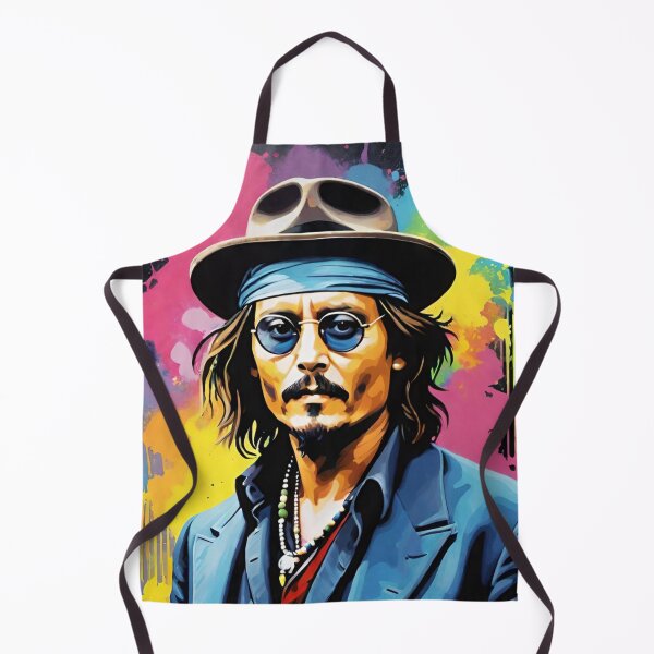 Item preview, johnny depp, fan art, mascot, drawing, art designed and sold by DonnaBlankaArt.