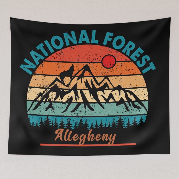 Item preview, Allegheny National Forest designed and sold by graphic-map.