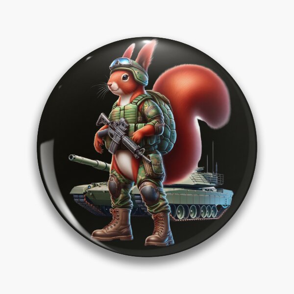 Item preview, Redcon in military uniform guarding tank designed and sold by Redcon-fantasy.