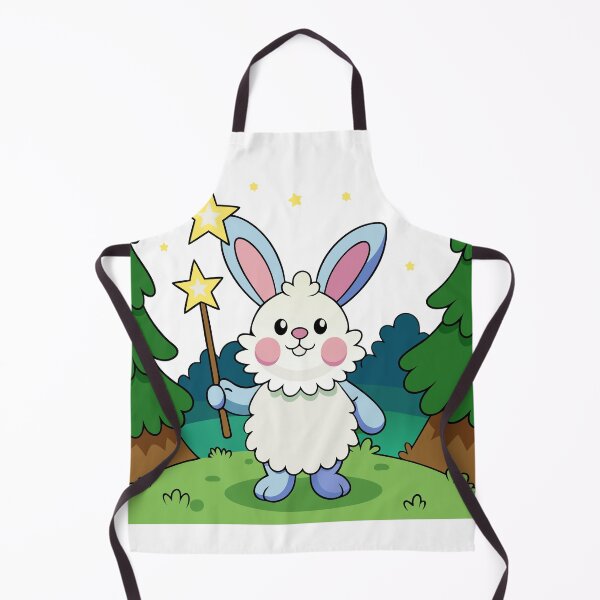 Item preview, Fluffy Bunny Making Stars Twinkle designed and sold by omerfdln34.
