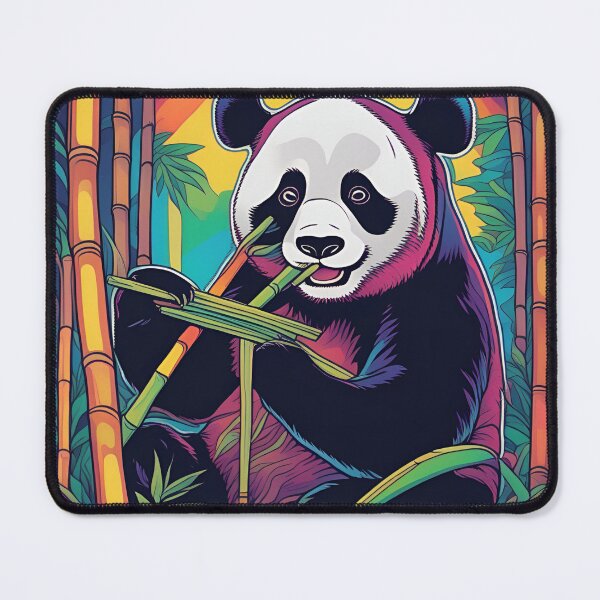 Item preview, Panda eating and love grassss designed and sold by Zbigniew Skrodzki.