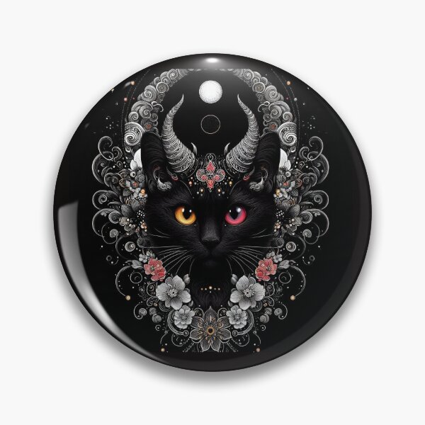 Item preview, Horned Kitty designed and sold by Jurand  Creations.
