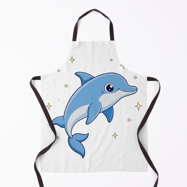 Item preview, Fluffy Dolphin Swimming Amidst Floating Bubbles designed and sold by omerfdln34.