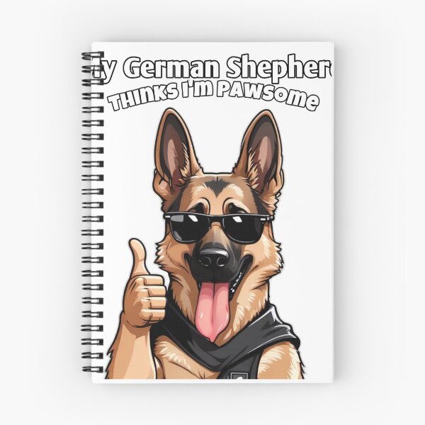 Item preview, My German Shepherd Thinks I'm Pawsome designed and sold by CoolEnthusias.