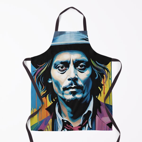 Item preview, johnny depp, fan art, mascot, drawing, art designed and sold by DonnaBlankaArt.