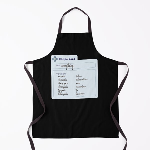 Item preview, Recipe Card of the 12 Fundamental Particles of Physics designed and sold by Neadski.