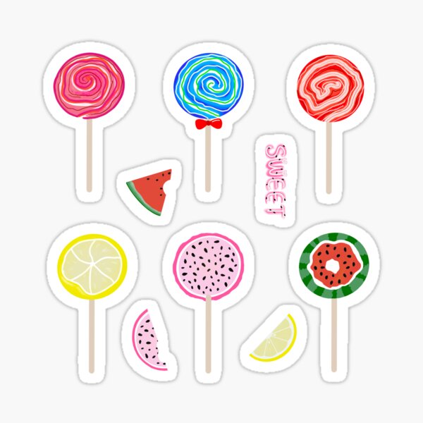 Item preview, Sweet Lollypop designed and sold by MamamoPrintable.