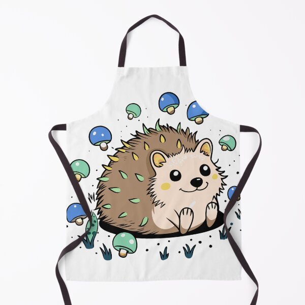 Item preview, Fluffy Hedgehog in a Patch of Bioluminescence designed and sold by omerfdln34.