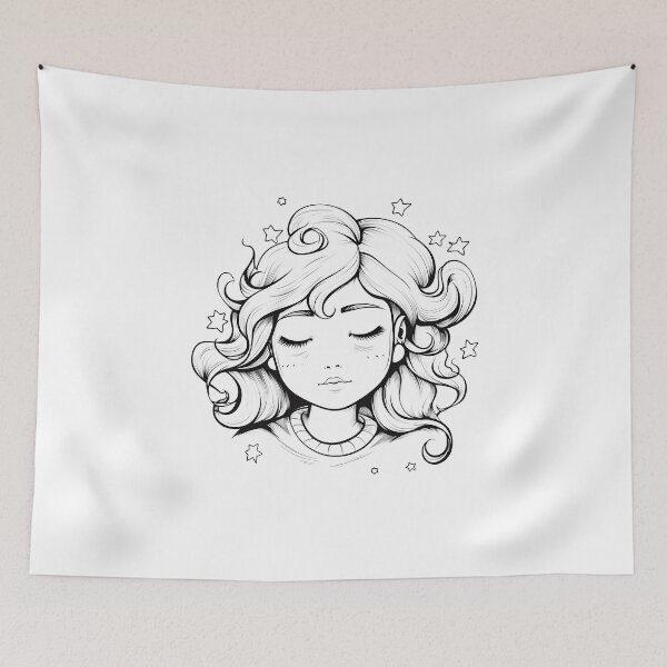 Item preview, Thinking Girl designed and sold by taniasofia.