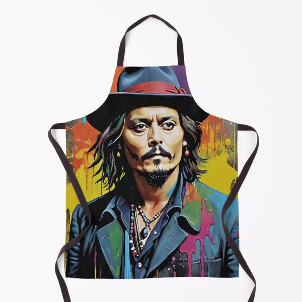 Item preview, johnny depp, fan art, mascot, drawing, art designed and sold by DonnaBlankaArt.