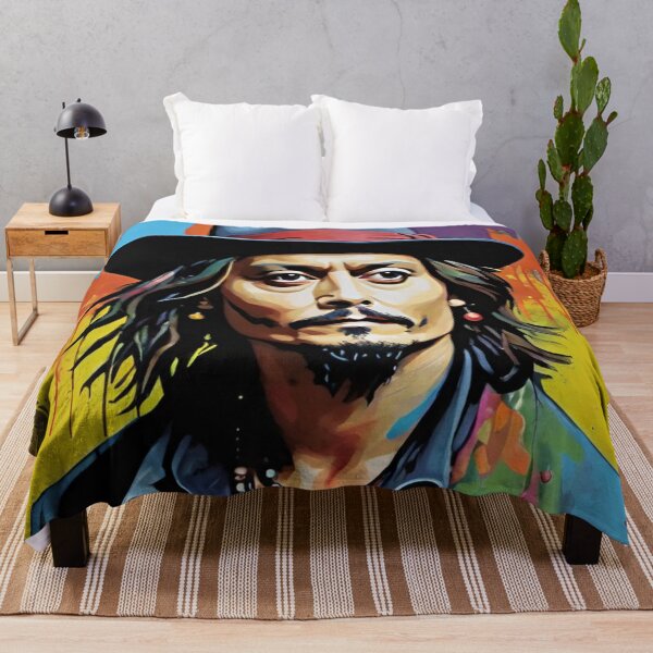 Item preview, johnny depp, fan art, mascot, drawing, art designed and sold by DonnaBlankaArt.