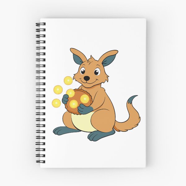 Item preview, Fluffy Kangaroo with a Pouch of Glowing Orbs designed and sold by omerfdln34.