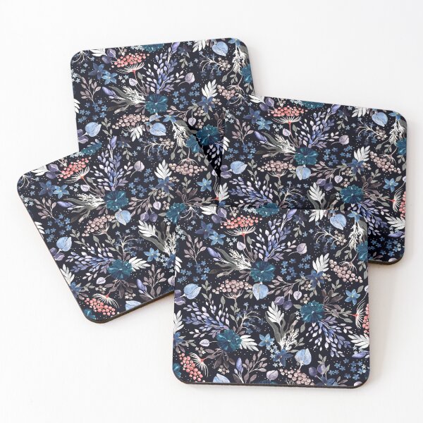 Item preview, Wild Grasses, Black background designed and sold by Alex  Blud.