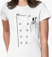 Chef's Coat Women's Fitted T-Shirt