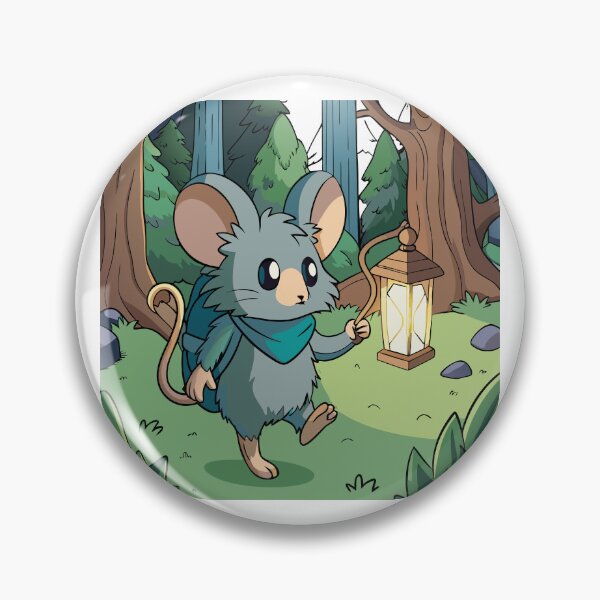 Item preview, Fluffy Mouse with a Lantern designed and sold by omerfdln34.