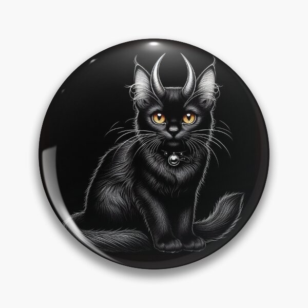 Item preview, Cat with Horns designed and sold by Jurand  Creations.