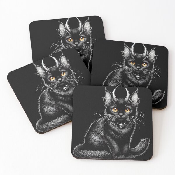Item preview, Cat with Horns designed and sold by Jurand  Creations.