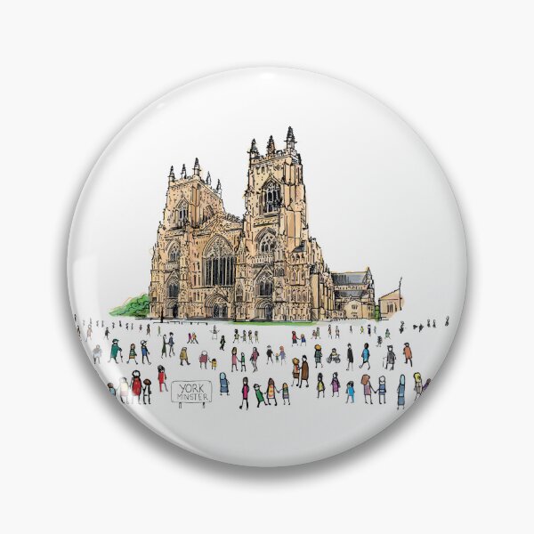 Item preview, York Minster Cathedral, Illustrated Tribute designed and sold by FoleyPottery.