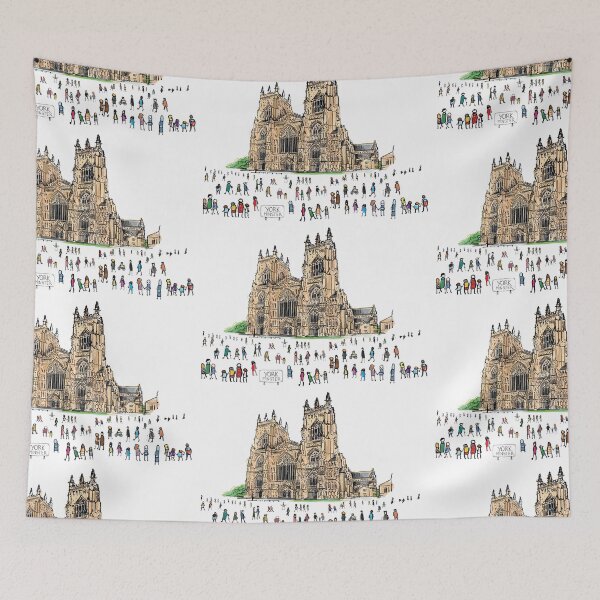 Item preview, York Minster Cathedral, Illustrated Tribute designed and sold by FoleyPottery.
