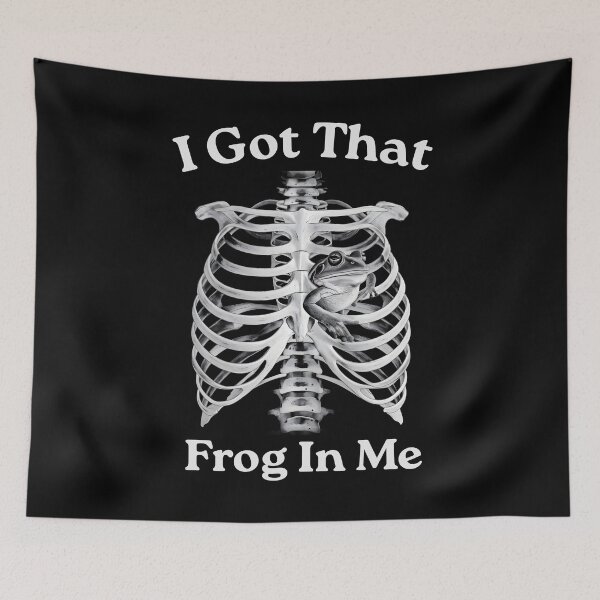 Item preview, I Got That Frog In Me Funny Meme designed and sold by VerdePlantTees.
