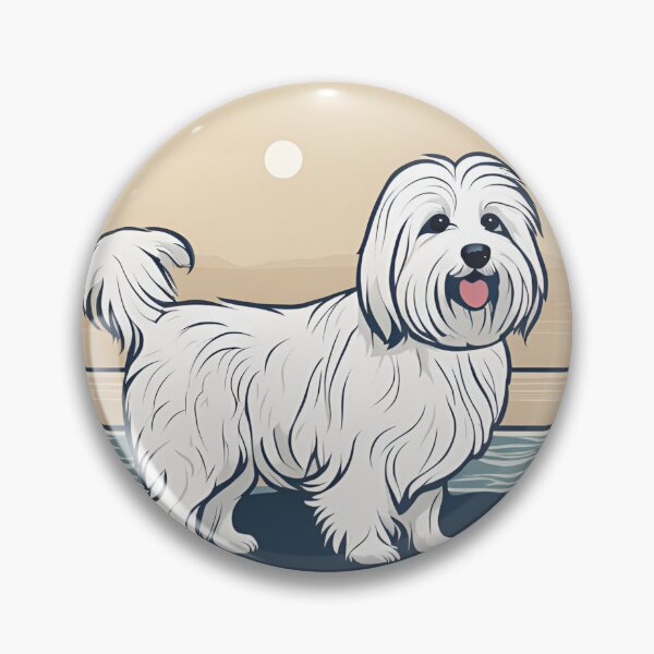 Item preview,  traveler dog in the sea Coton de Tulear designed and sold by GoodyPaws.