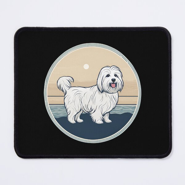 Item preview,  traveler dog in the sea Coton de Tulear designed and sold by GoodyPaws.