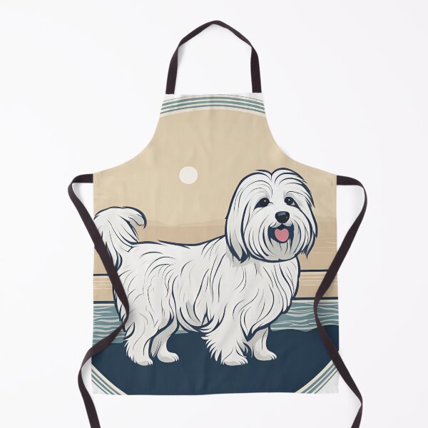 Item preview, traveler dog in the sea Coton de Tulear designed and sold by GoodyPaws.