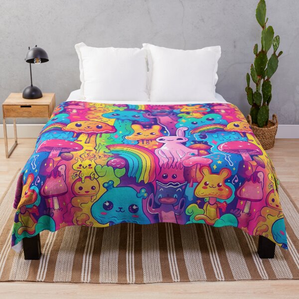 Item preview, Wild Vibrant Psychedelic Rainbow Trip designed and sold by CoolCrazyQuirky.