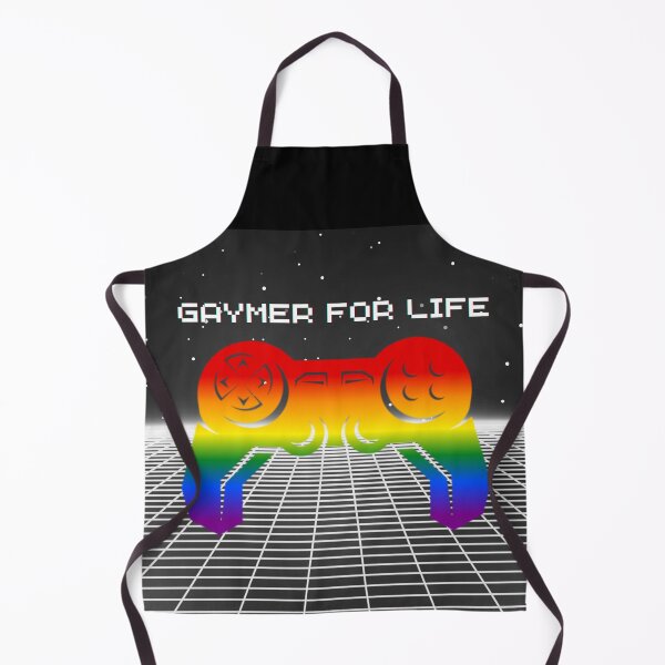 Artikelvorschau, Klassische Flagge, Gaymer For Life-Grafik, Spielkonsole mit Grafikhintergrund, Gaymer-Liebhaber, entworfen und verkauft von PrideBeProud.