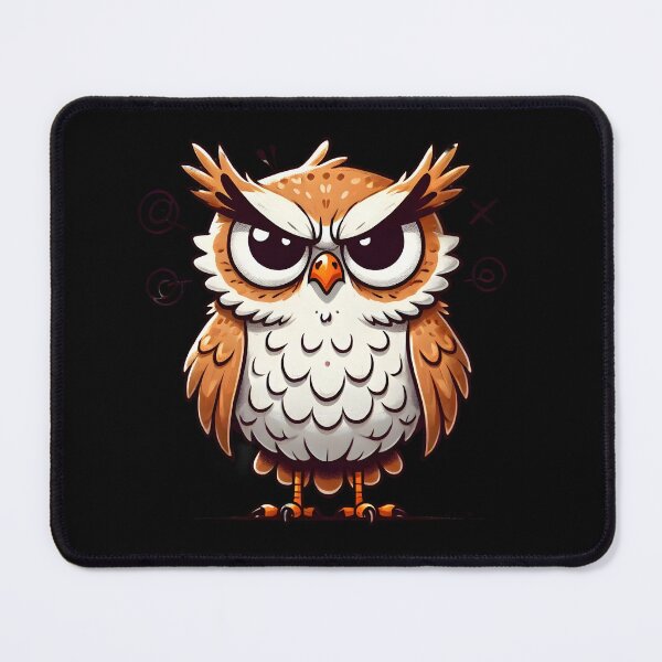 Item preview, Irritable Owl Cute and Funny Gifts Art designed and sold by BadhbhLoot.