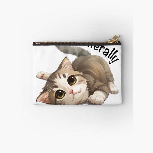 Item preview, I'm Literally Just A Girl Cute Cat designed and sold by Wormy-23.