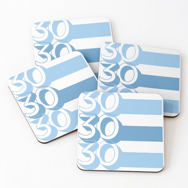 Item preview, Blue 30th birthday party designed and sold by Blondtees.