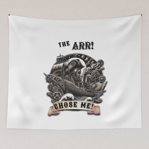 Item preview, The Pirate Life Chose Me designed and sold by PixelsNBows.